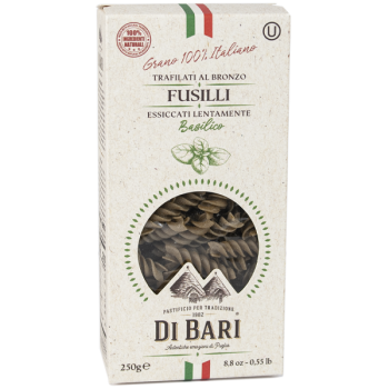 Fusilli Pasta with Basil Taralloro 250g