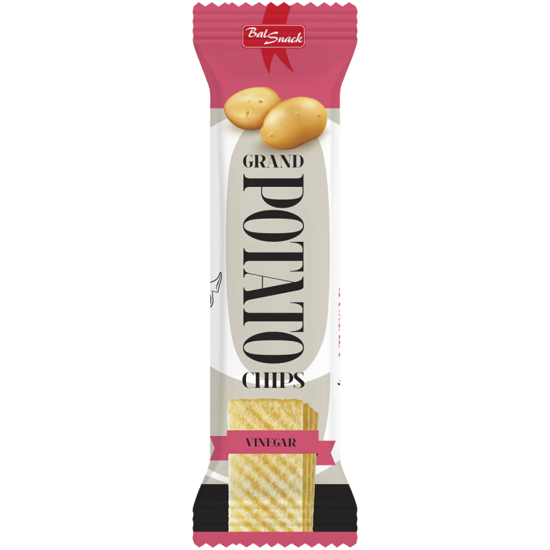 Potato Snack with Salt and Vinegar Balsnack 60gr