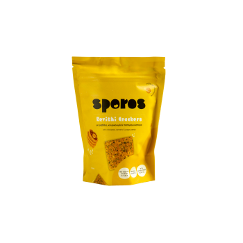 Organic Baby Chickpea Crackers with Turmeric +12 months Sporos 100gr