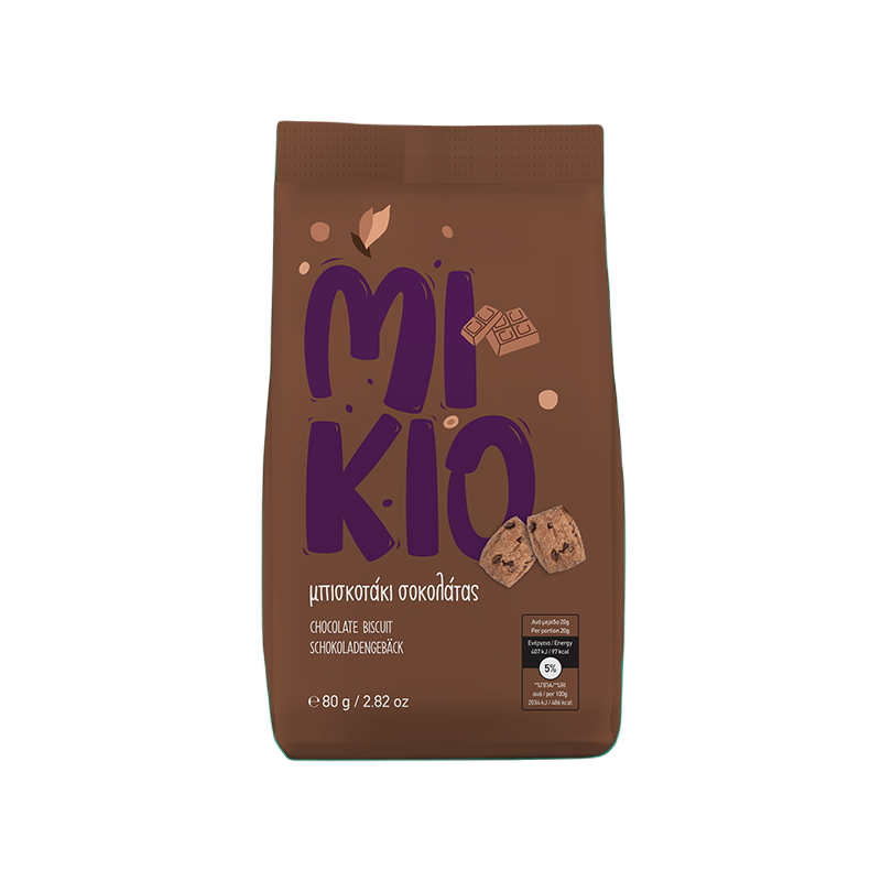Chocolate Cookies (Dipped) Mikio Cretan Bread 80gr