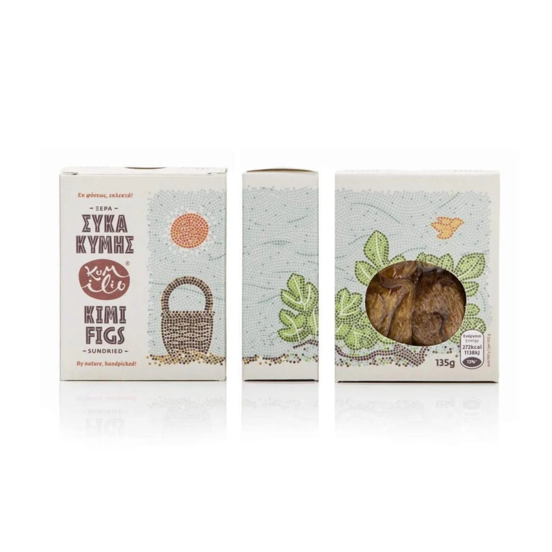 Dried Figs from Kymi Kumilio 150gr