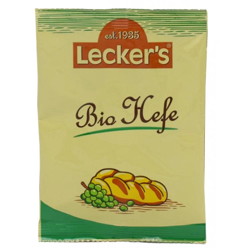 Lecker's Organic Dry Yeast 9gr