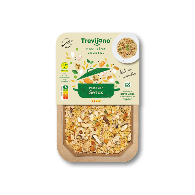 Wheat with Mushrooms Trevijano 200gr