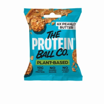 Vegan Protein Balls with Peanut Butter Gluten and Sugar Free The Protein Ball Co 45gr