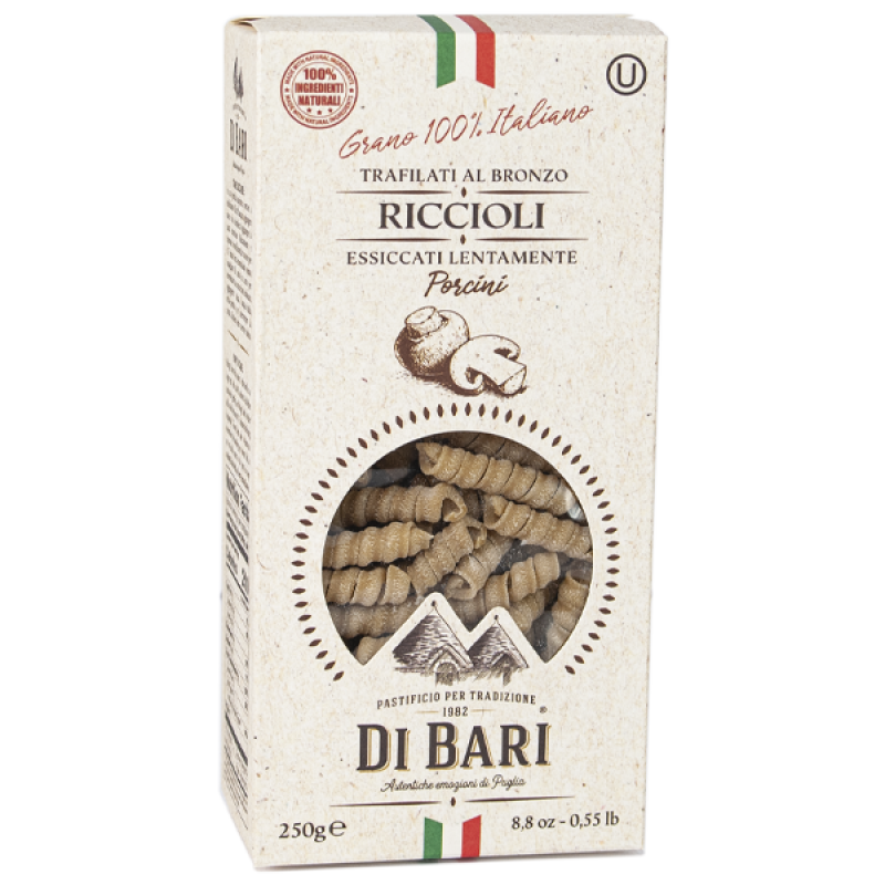 Riccioli Pasta with Taralloro Mushrooms 250gr