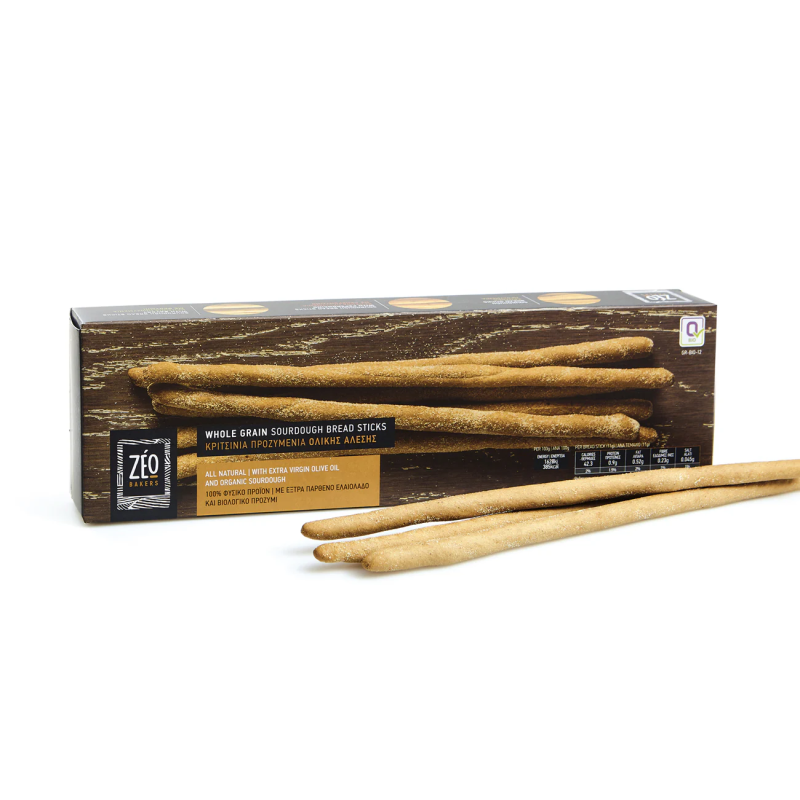 Zeo Bakers Whole Wheat Breadsticks 160gr