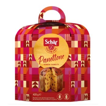Panettone with Sultana Raisins Gluten Free Schar 420gr