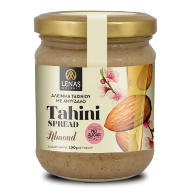 Tahini with Honey & Almond Sugar Free Lenas Gourmet 190gr