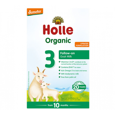 Organic Baby Goat Milk 10+ months No.3 Holle 400gr