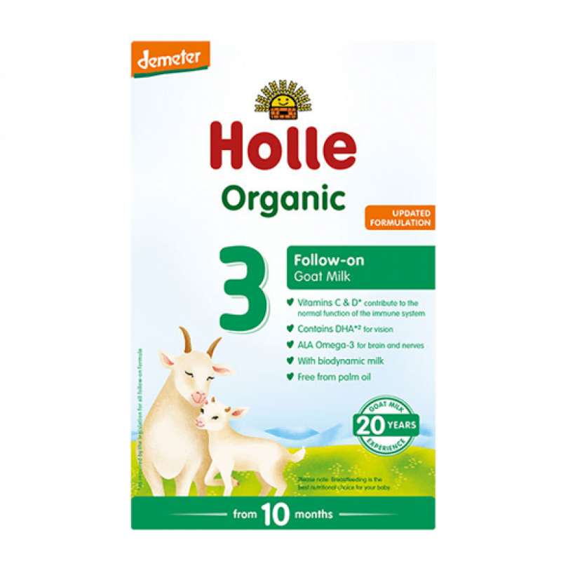 Organic Baby Goat Milk 10+ months No.3 Holle 400gr