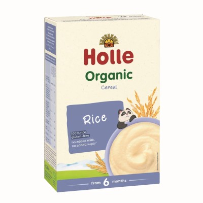 Organic Gluten-Free Rice Baby Cream 6+ months Holle 250gr