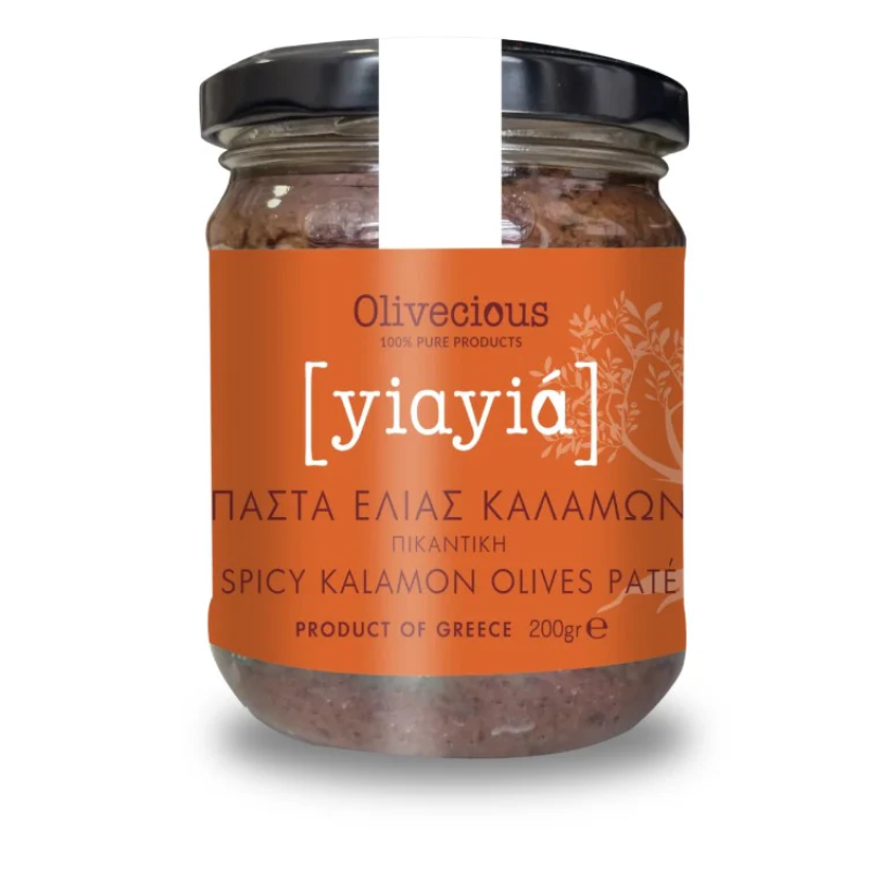 yiayia Spicy Olive Paste Olivecious 200gr