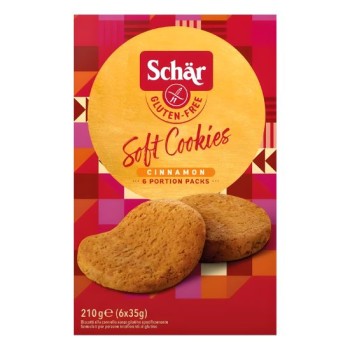 Christmas Cookies Soft Cookies with Cinnamon Gluten Free Schar 210gr