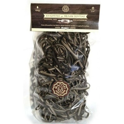 Noodles with Cuttlefish Ink Handmade Mangiri 400gr