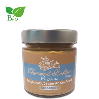 Organic Almond Butter White Soft Health Trade 220gr