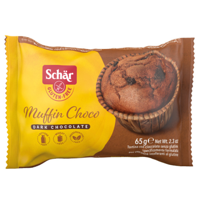 Individual Gluten-Free Chocolate Muffin Schar 65gr