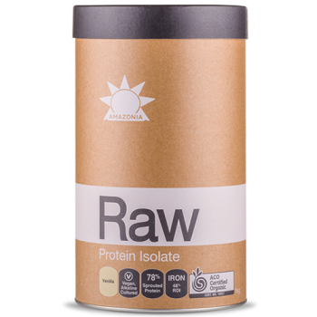 Raw Vegetable Protein Isolate with Vanilla Flavor Amazonia 1kg