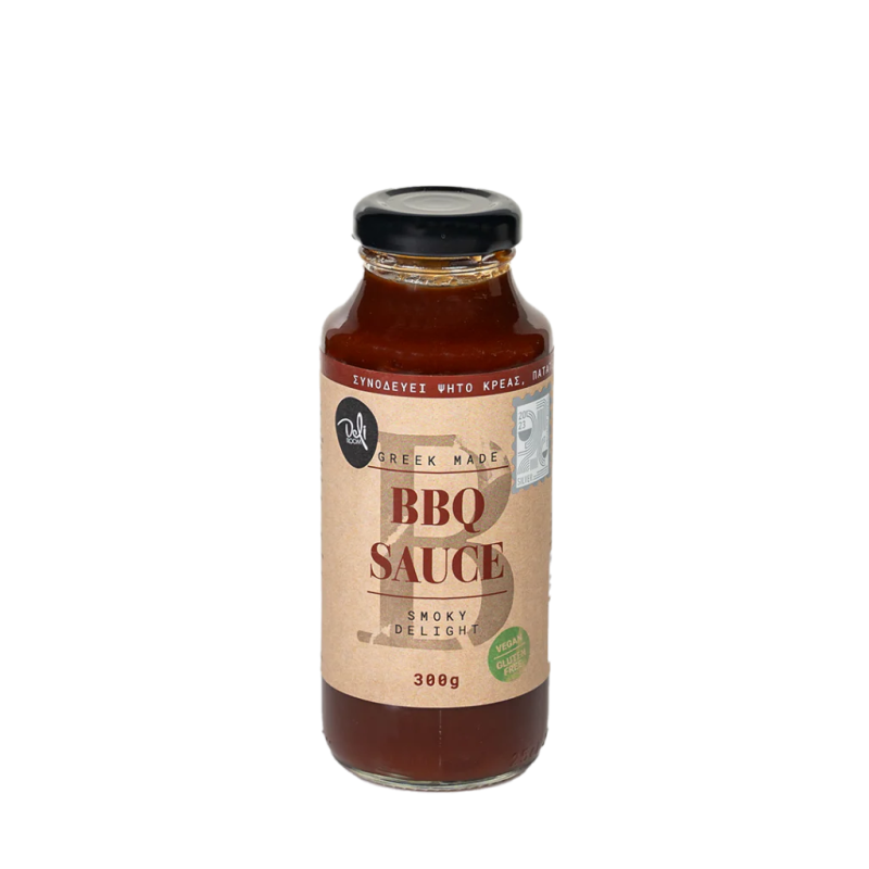 Vegan Gluten Free BBQ Sauce DeliRoom 300gr
