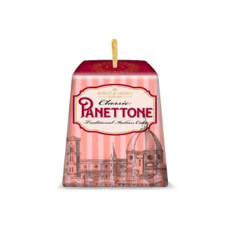 Classic Florentine Panettone In Paper Box Borgo de Medici 750gr