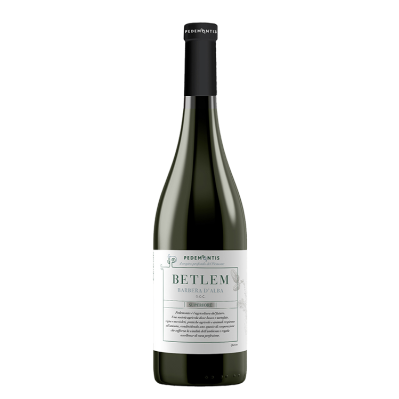 Betlem Barbera D’ Alba D.O.C Superiore Red 2020 Pedemontis 1500gr