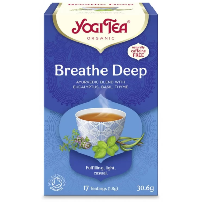 Organic Tea Breath Deep Yogi Tea 17 Sachets 30.6gr