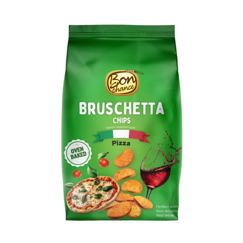 Pizza Flavored Baked Bruschetta Gudobelle 70gr