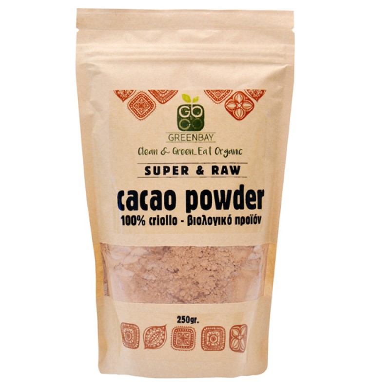 Organic Raw Cacao Powder Greenbay 250gr