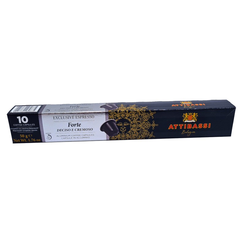 Espresso Forte Capsules (10pcs) Antibassi 50gr