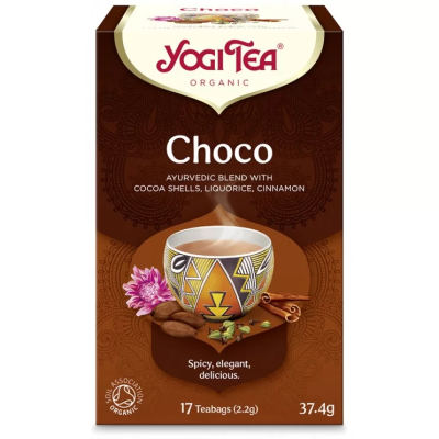 Organic Tea Choco Aztec Spice Yogi Tea 17 Sachets 37.4gr