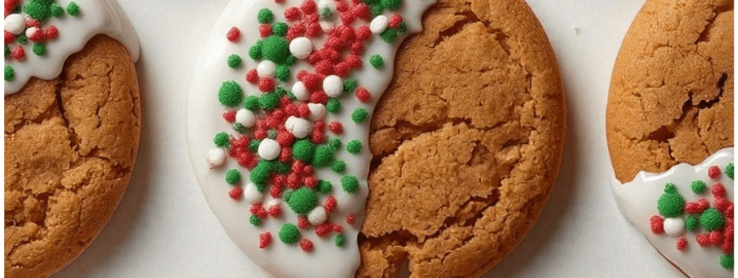 Smell the Holidays... Recipe for Christmas Gingerbread Soft Cookies!