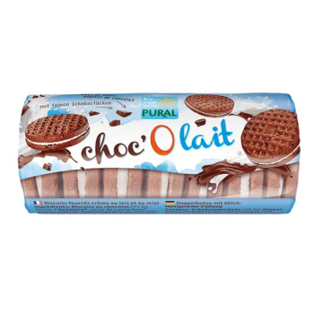 Organic Dinkel Chocolate Cookies With Pural Cream 85gr