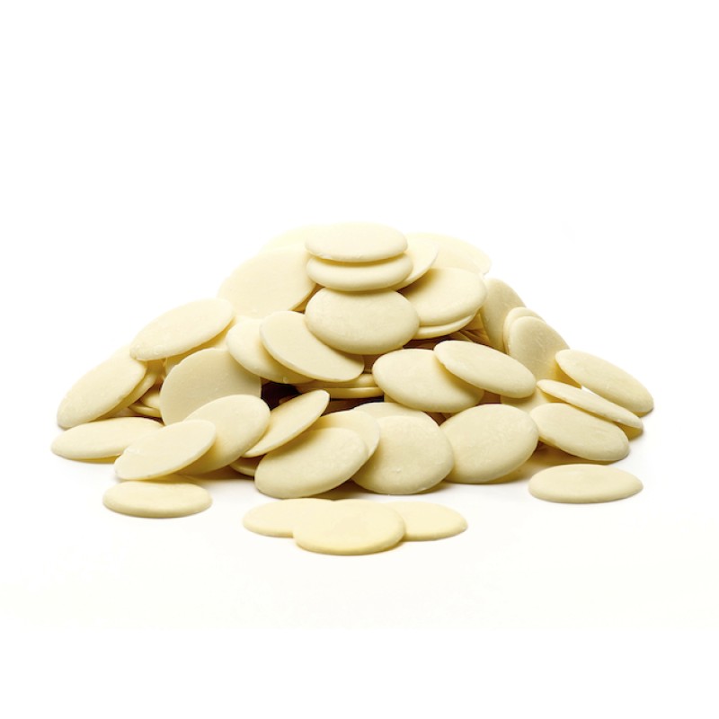 ICE White Chocolate Couverture 35% Cocoa in Drops ION 2kg