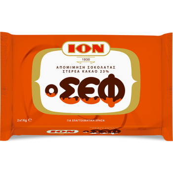 Imitation Chocolate Health Chef 23% Cocoa in a Bar ION 2kg