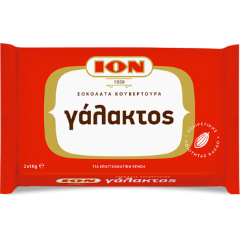 Milk Chocolate Couverture 1037 37% Cocoa in Bar ION 2kg
