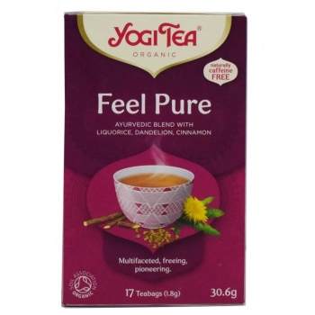Organic Tea Feel Pure Yogi Tea 17 Sachets 30.6gr