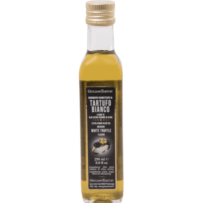 Extra Virgin Olive Oil with White Truffle Flavor Giuliano Tartufi 250gr