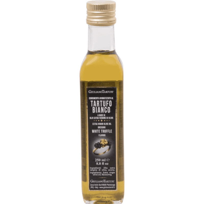 Extra Virgin Olive Oil with White Truffle Flavor Giuliano Tartufi 250gr