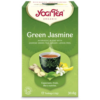 Organic Green Jasmine Tea Yogi Tea 17 Sachets 30.6gr