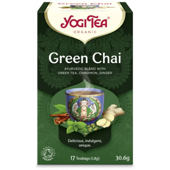 Organic Green Tea Yogi Tea 17 Sachets 30.6gr