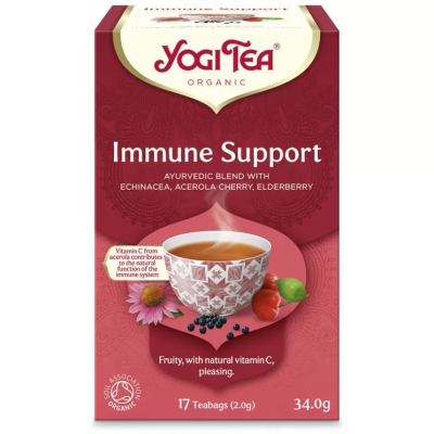 Organic Tea Immune Support Yogi Tea 17 Sachets 34gr