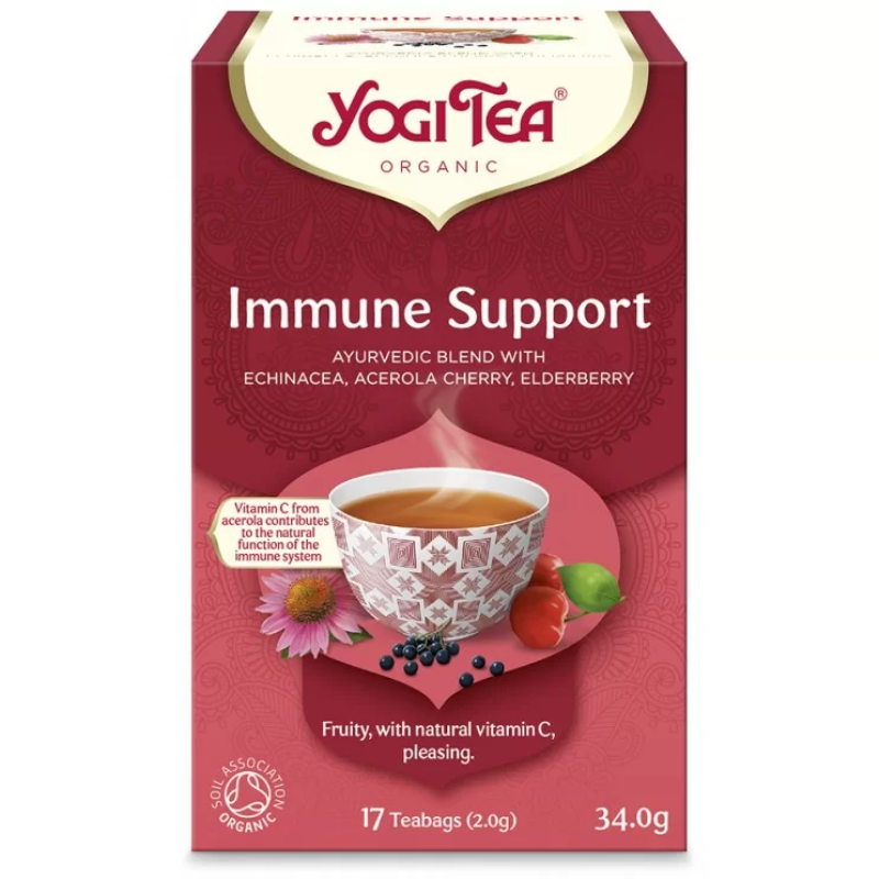 Organic Tea Immune Support Yogi Tea 17 Sachets 34gr