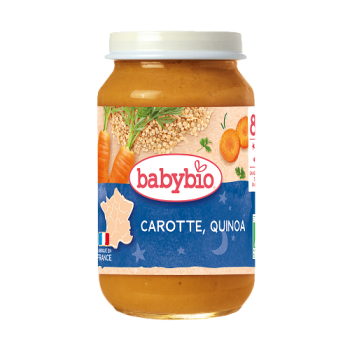 Organic Baby Meal with Quinoa & Carrot +8 months Babybio 200gr
