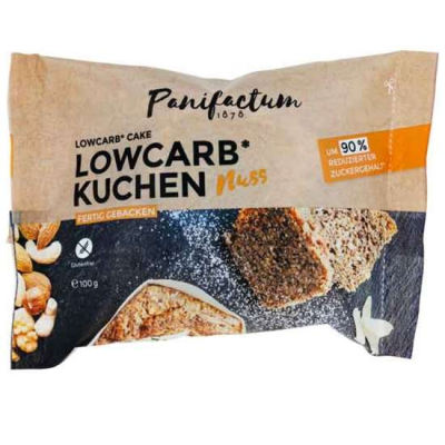 Nut Cake with Chia Seeds Low Carb Gluten Free Panifactum 100gr