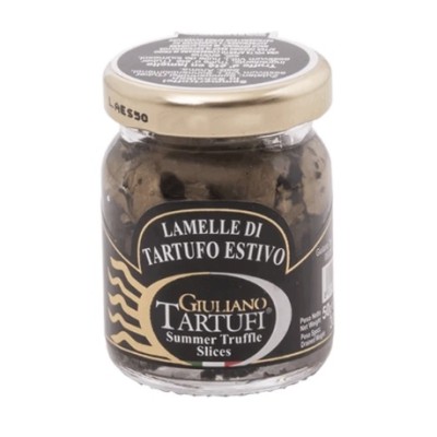 Fresh Black Truffle Slices Giuliano Tartufi 50gr
