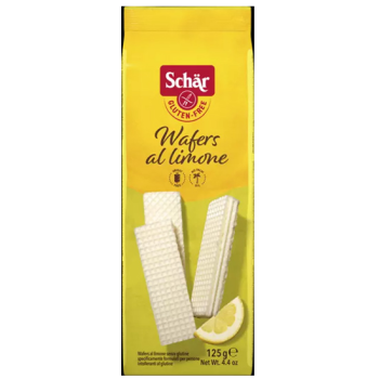 Schar Gluten Free Lemon Filled Wafers 125gr