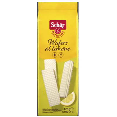 Schar Gluten Free Lemon Filled Wafers 125gr