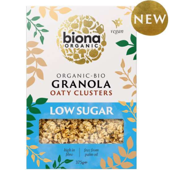 Organic Oat Granola Low Sugar Biona 375gr