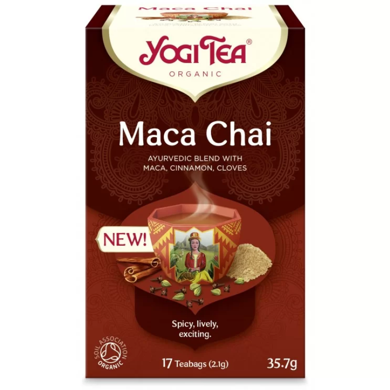 Organic Maca Tea Yogi Tea 17 Sachets 35.7gr