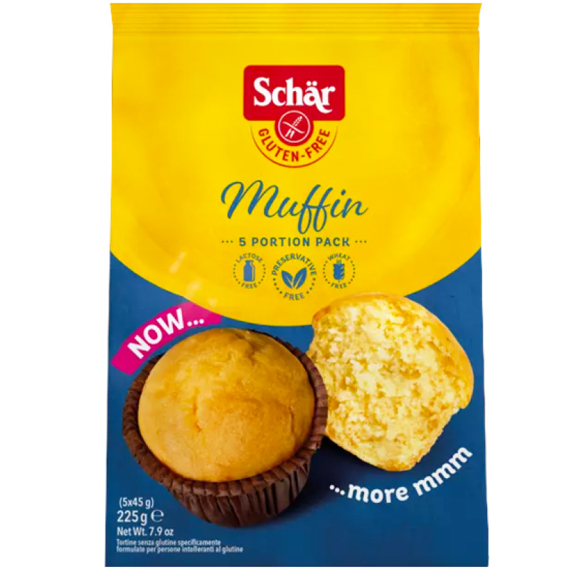 Schar Classic Gluten Free Muffins 5x45gr (225g)