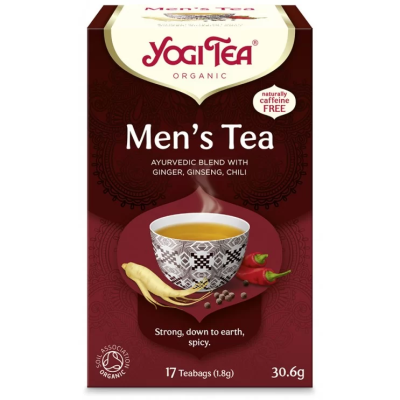 Organic Tea Men's Tea Yogi Tea 17 Sachets 30.6gr